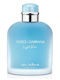 Оригинален мъжки парфюм DOLCE & GABBANA Light Blue Eau Intense Pour Homme EDP Без Опаковка /Тестер/